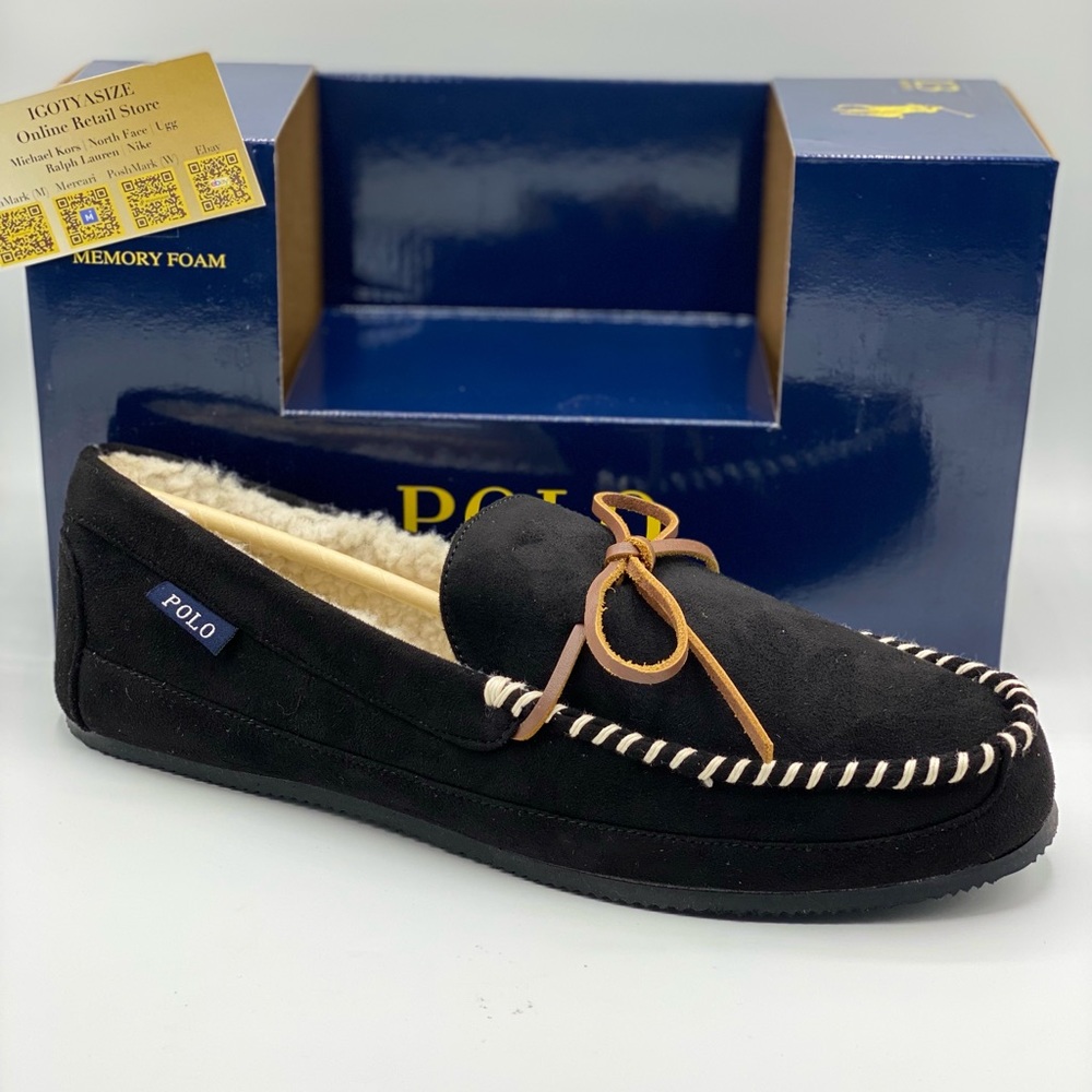 POLO RALPH LAUREN DEZI BEAR SLIPPERS